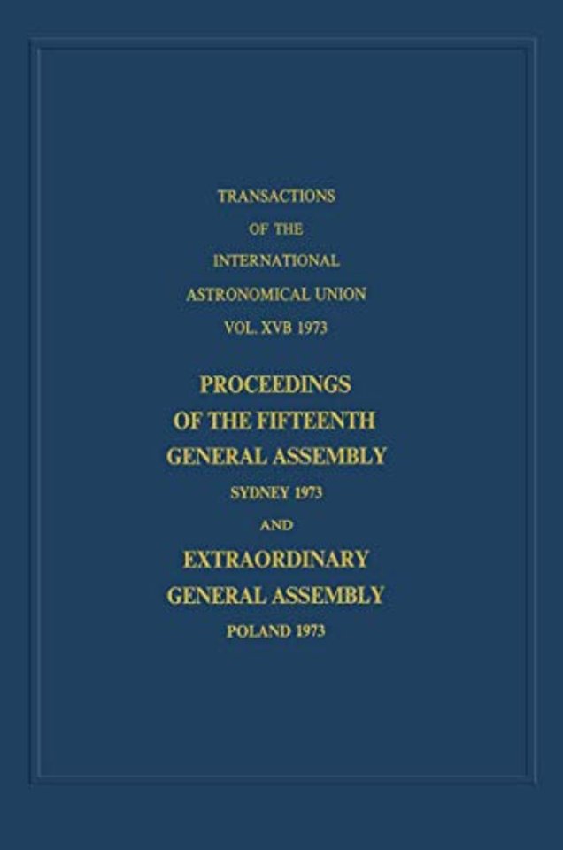 Transactions of the International Astronomical Union