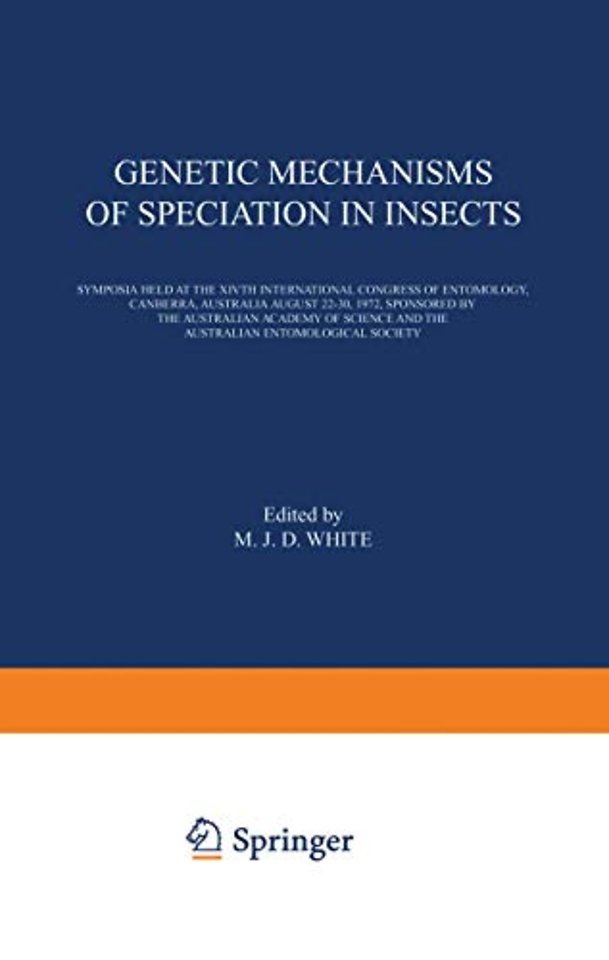 Genetic Mechanisms of Speciation in Insects