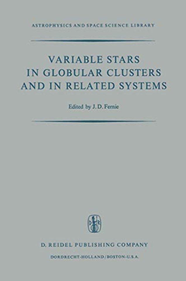 Variable Stars in Globular Clusters and in Related Systems