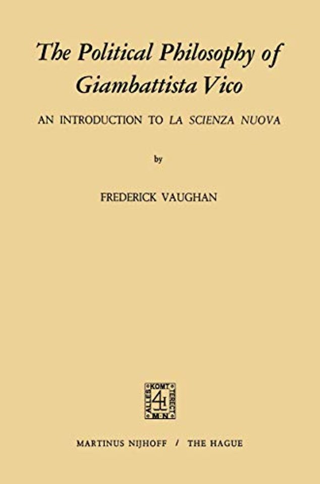 The Political Philosophy of Giambattista Vico
