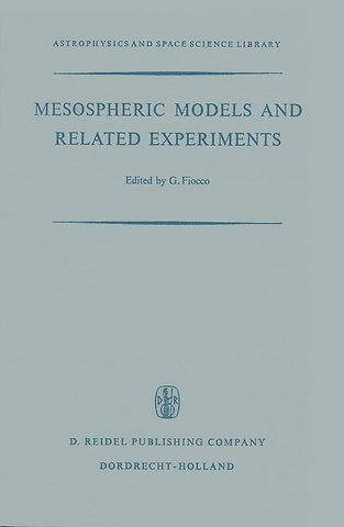 Mesospheric Models and Related Experiments