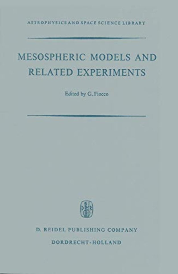 Mesospheric Models and Related Experiments