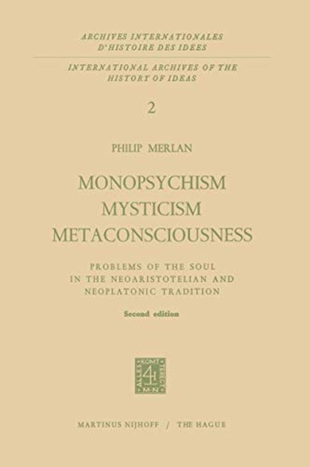 Monopsychism Mysticism Metaconsciousness