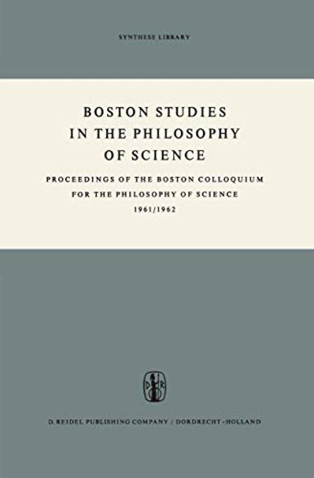 Boston Studies in the Philosophy of Science