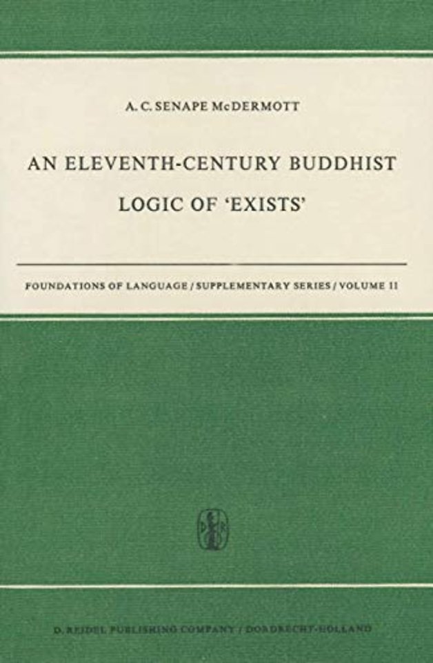 An Eleventh-Century Buddhist Logic of ‘Exists’