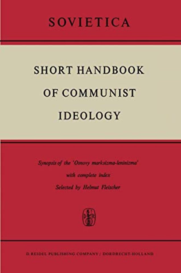 Short Handbook of Communist Ideology