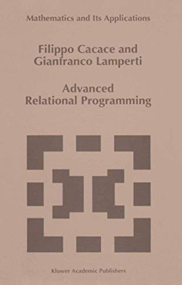 Advanced Relational Programming
