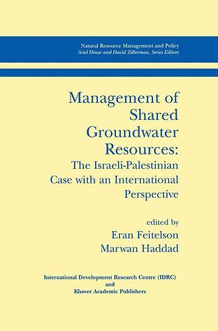 Management of Shared Groundwater Resources