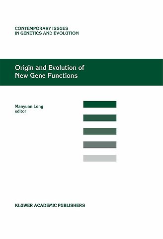 Origin and Evolution of New Gene Functions