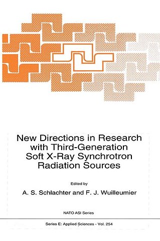New Directions in Research with Third-Generation Soft X-Ray Synchrotron Radiation Sources