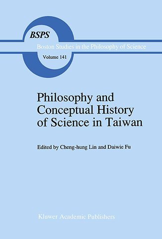 Philosophy and Conceptual History of Science in Taiwan