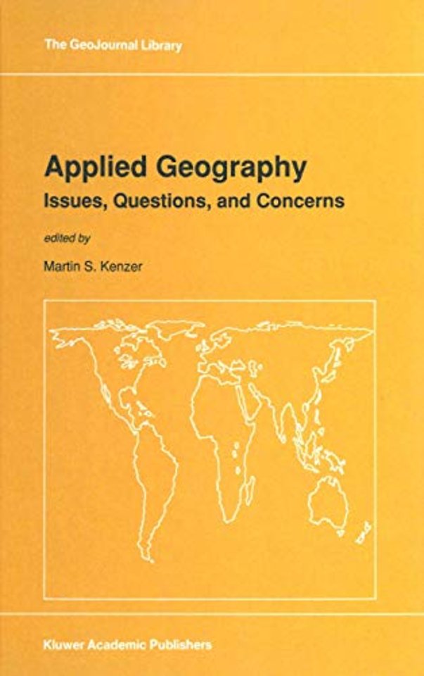 Applied Geography: Issues, Questions, and Concerns