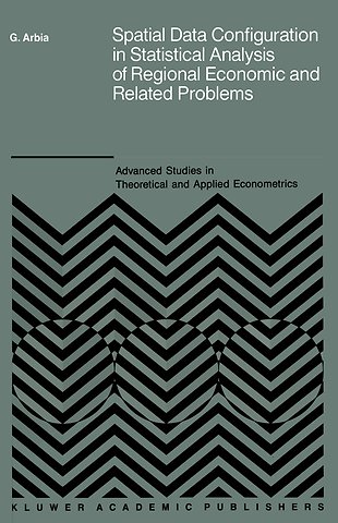 Spatial Data Configuration in Statistical Analysis of Regional Economic and Related Problems