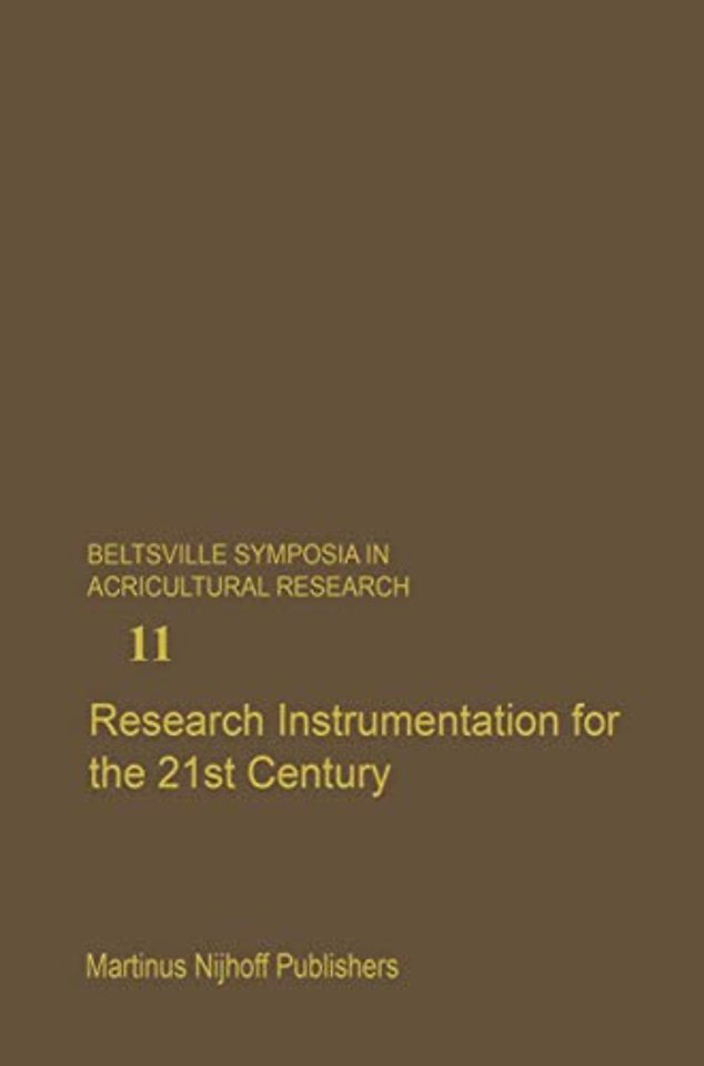 Research Instrumentation for the 21st Century