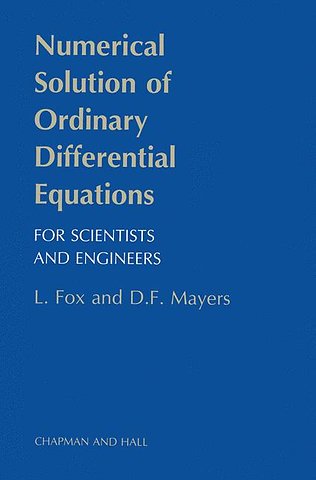 Numerical Solution of Ordinary Differential Equations
