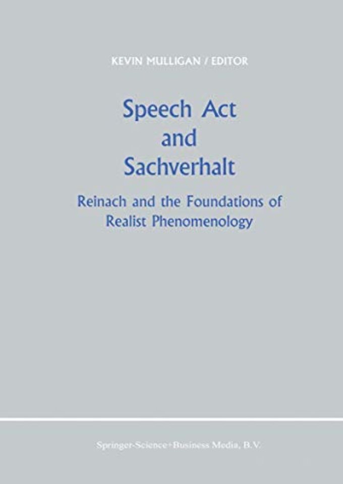 Speech Act and Sachverhalt