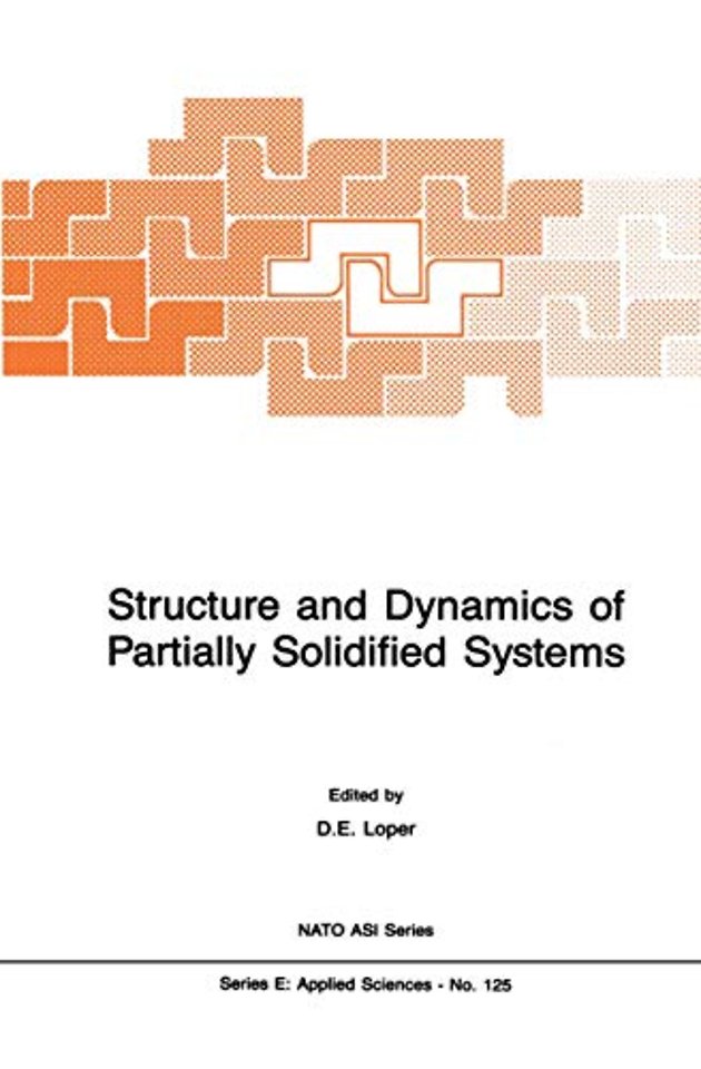 Structure and Dynamics of Partially Solidified Systems