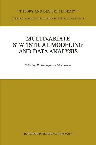 Multivariate Statistical Modeling and Data Analysis