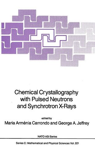 Chemical Crystallography with Pulsed Neutrons and Synchroton X-Rays