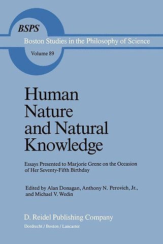 Human Nature and Natural Knowledge