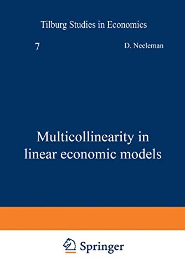 Multicollinearity in linear economic models