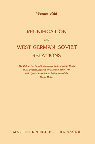 Reunification and West German-Soviet Relations