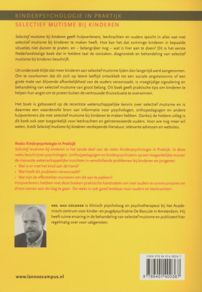 Selectief mutisme bij kinderen