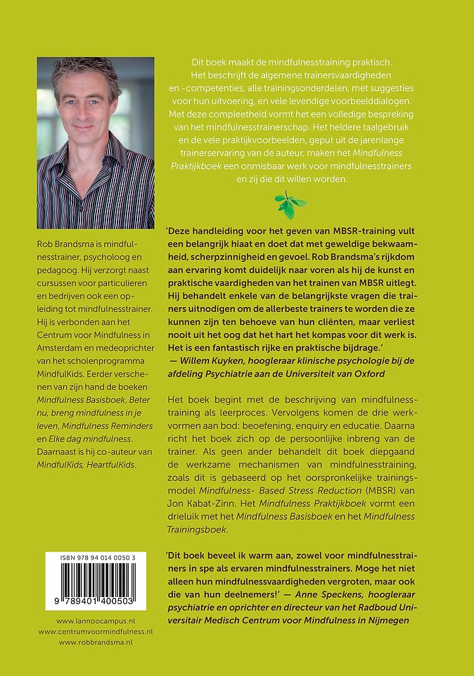Mindfulness praktijkboek