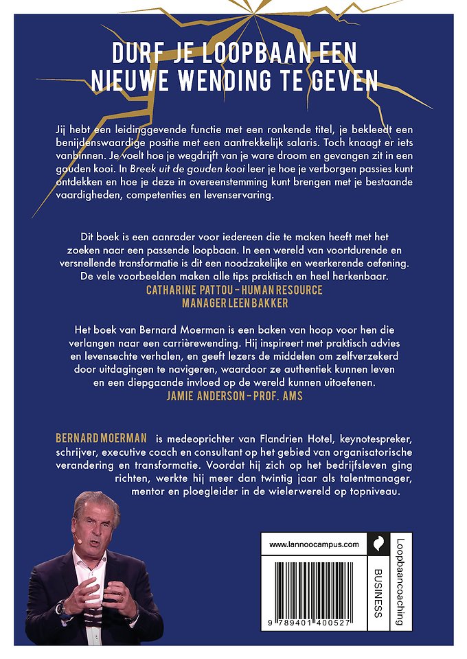Breek uit de gouden kooi