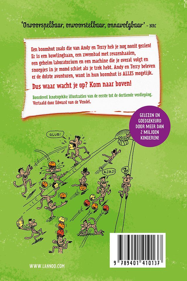 De waanzinnige boomhut van 13 verdiepingen