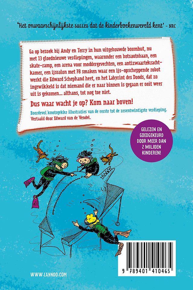 De waanzinnige boomhut van 26 verdiepingen