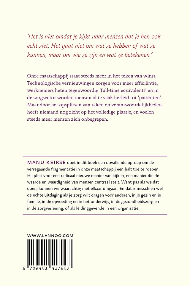 Zie de mens