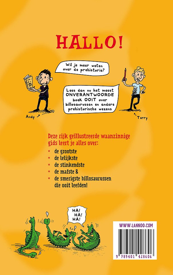 Het waanzinnige boek over de billosaurus en andere prehistorische wezens (E-boek - ePub-formaat)