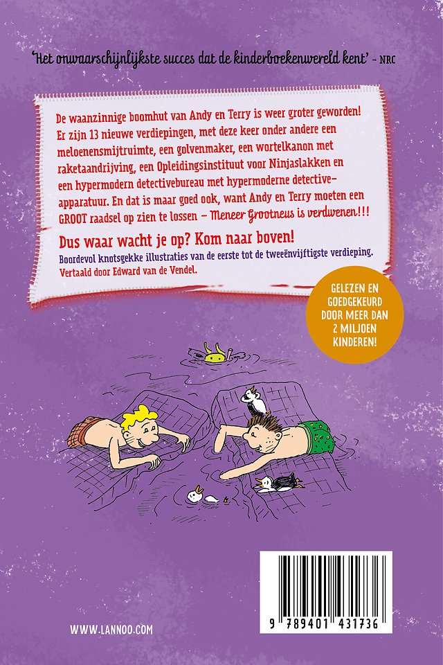 De waanzinnige boomhut van 52 verdiepingen