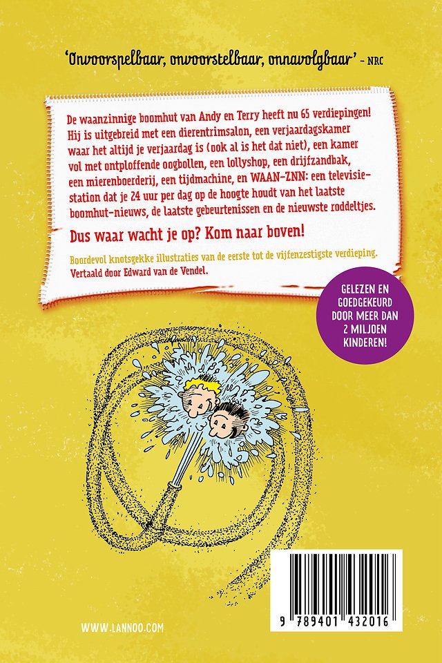De waanzinnige boomhut van 65 verdiepingen