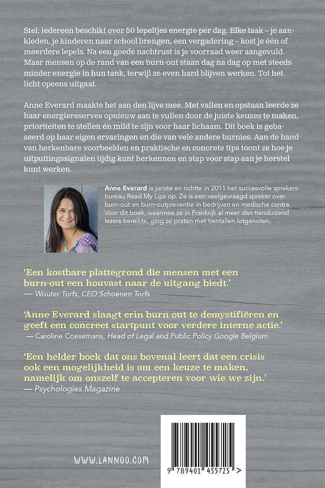 50 lepeltjes energie per dag