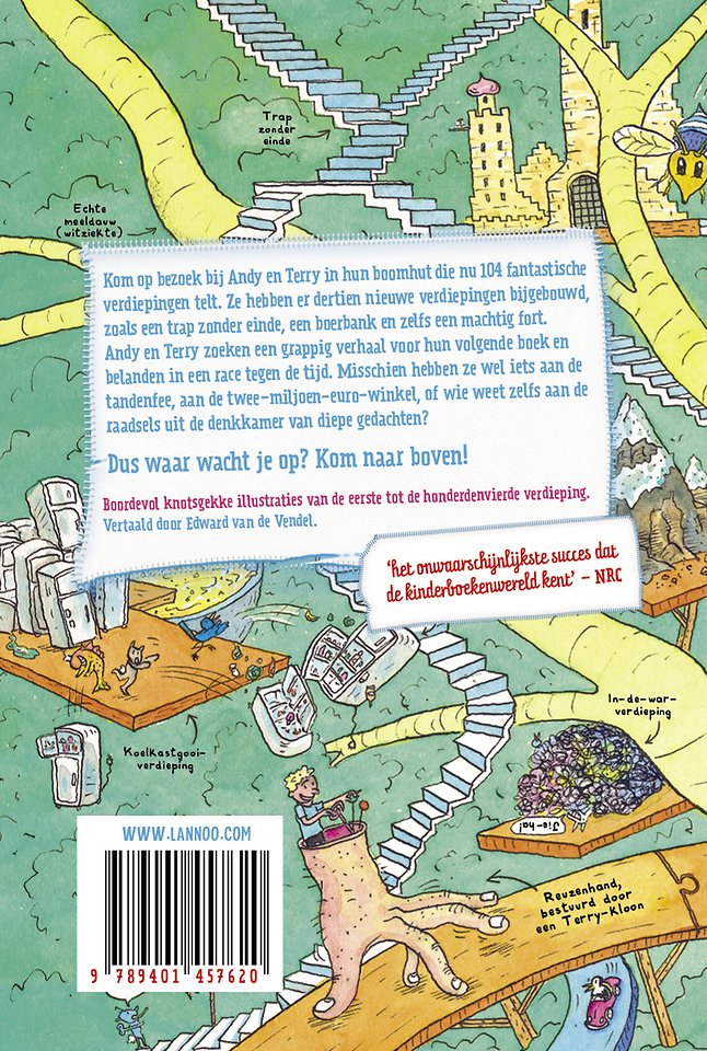 De waanzinnige boomhut van 104 verdiepingen