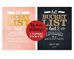 Pakket Bucketlist voor koppels + Bucketlist boek 2