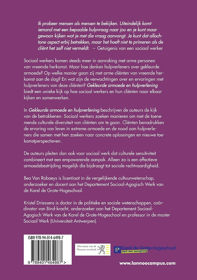 Gekleurde armoede en hulpverlening