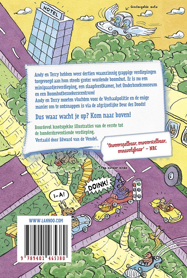 De waanzinnige boomhut van 117 verdiepingen