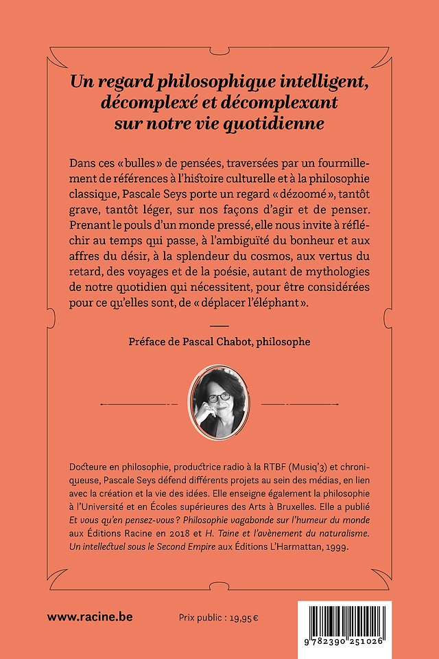 Si tu vois tout en gris, déplace l'éléphant