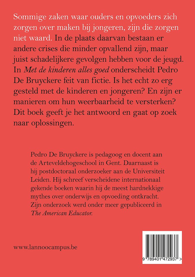 Met de kinderen alles goed