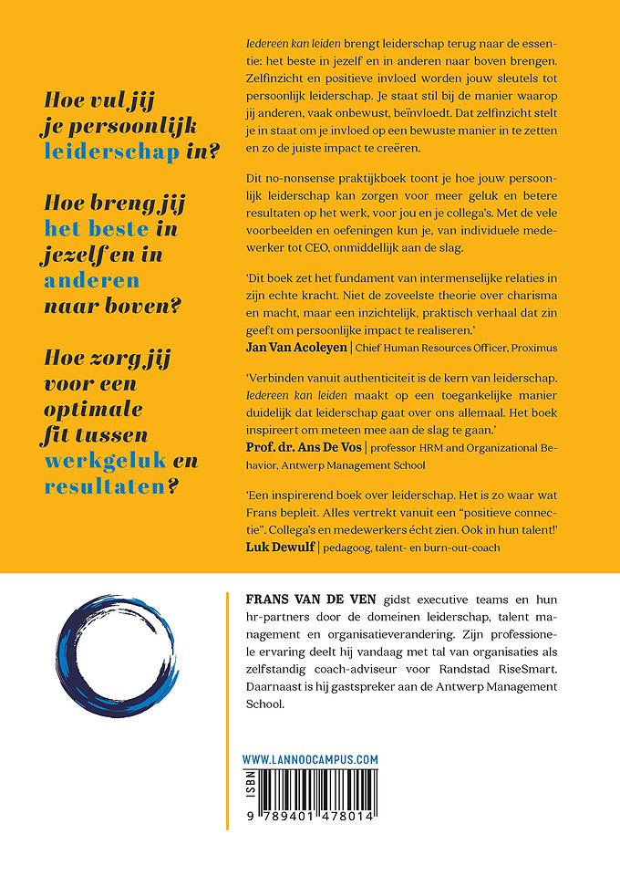 Iedereen kan leiden