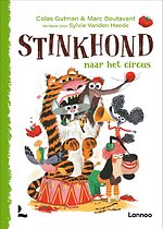 Stinkhond naar het circus