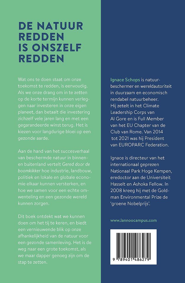 Gered door de boomkikker