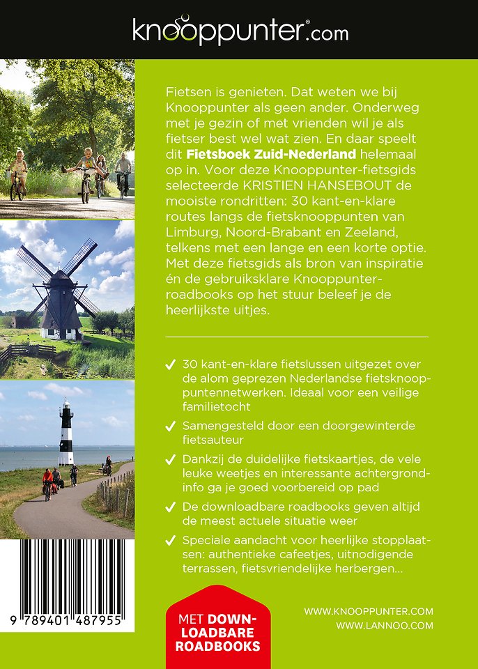 Knooppunter Fietsboek Zuid-Nederland