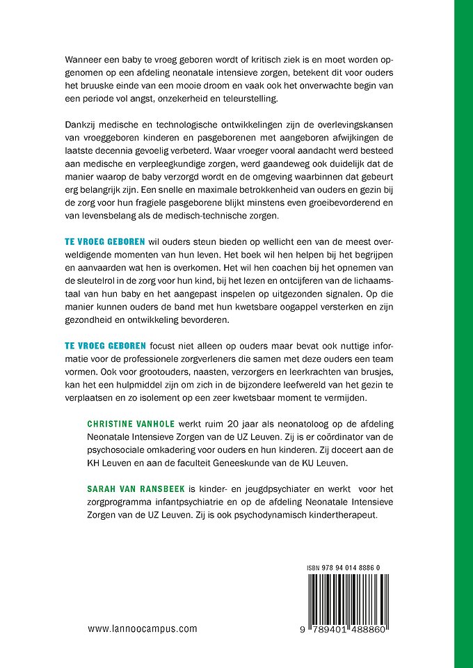 Te vroeg geboren