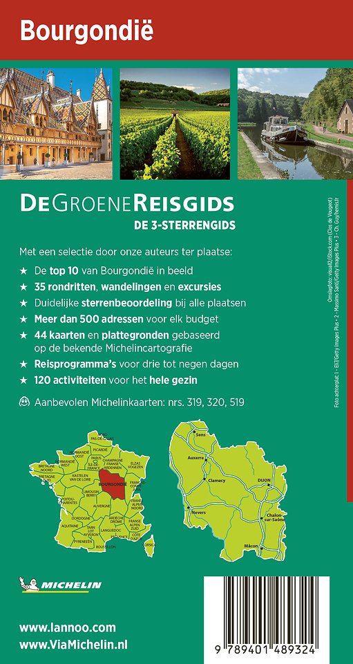 De Groene Reisgids - Bourgondië