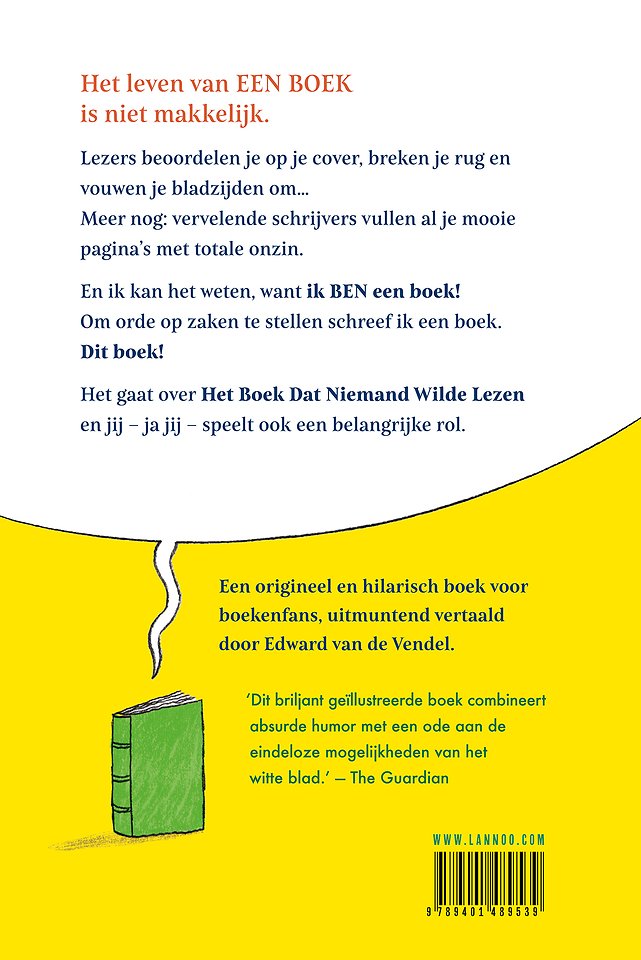 Het boek dat niemand wilde lezen