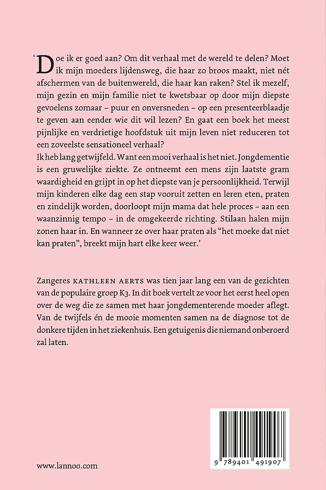 Voor altijd mijn mama